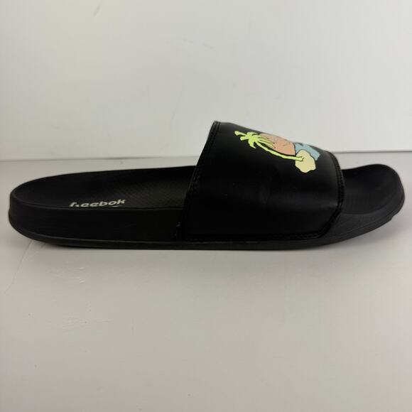 Reebok Classic Slide Swim Men's Slide Sandals Black/Aurorg/Chalk FZ3170 OSS6u - Picture 1 of 9